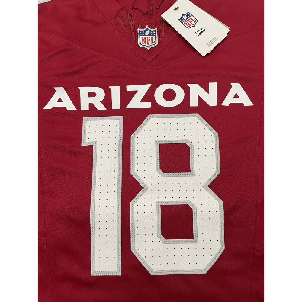 NEW Arizona Cardinals BJ Ojulari Nike Jersey‎ Medium #18 Red Stitched On Field - Picture 4 of 14